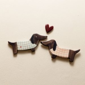 COPPIA MAGNETE BASSOTTO #331