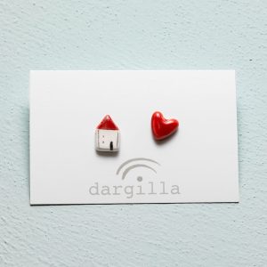 ORECCHINI CASA- CUORE #150