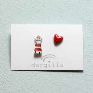 ORECCHINI FARO- CUORE #128